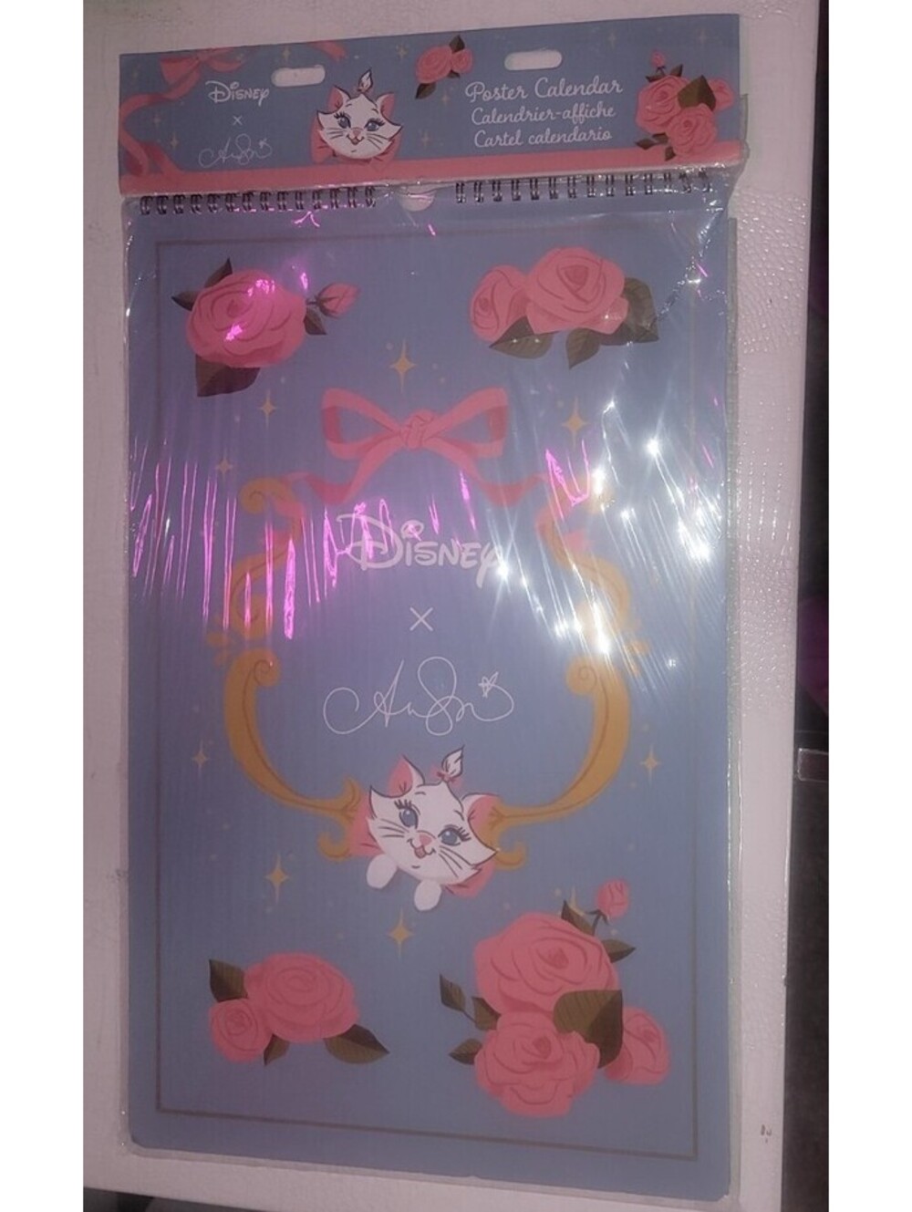 DISNEY PARKS 2023 ANN SHEN POSTER CALENDAR ARISTOCATS MARIE NEW